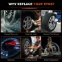 Многопротоколни TPMS сензори за налягане в гумите, подходящи за Ford всички модели - 4 бр., снимка 6