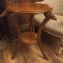 Кафе маса с глави на овни, снимка 4