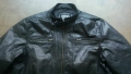 Jack & Jones OSONIC LEATHER Jacket Размер M мъжко яке естествена кожа 13-27, снимка 3