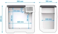 MOBICOOL 38L мобилен хладилник на 12V и 220V, снимка 17