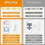 PAUTIX COB LED лента 504 LED/m, 7.5 м комплект със смарт дистанционно и захранване, снимка 3