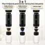 Преносима еспресо машина 3 в 1 с USB зарядно, 20 бара – мини кафемашина за капсули и мляно кафе за, снимка 3