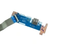 Lenovo IdeaPad 1 15IJL7 82LX Захранваща платка USB Card Reader платка 5C50S25273 JS570 NS-E052, снимка 3