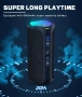 🚀 Мощна 40W Bluetooth Стерео Колонка Ortizan X8 Pro | 30ч Батерия | IPX7 | RGB светлини | TF карта, снимка 4