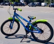 Продавам Детски велосипед DRAG Rush 20" – Синьо и Неоново Зелено (Отлично състояние), снимка 3