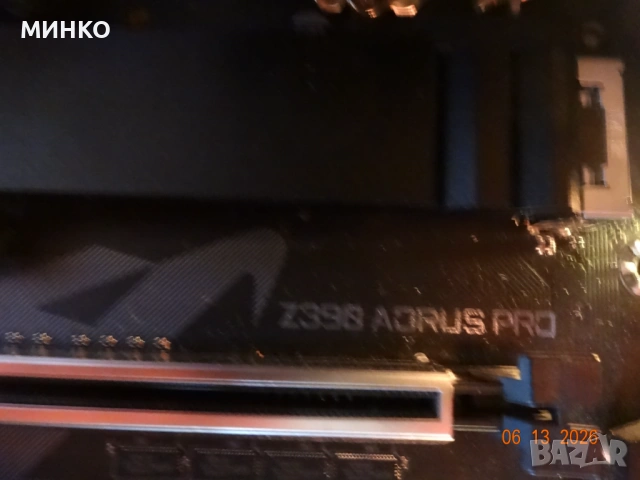 GIGABYTE Z390 AORUS PRO  /проблем, снимка 8 - Дънни платки - 54904520