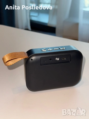 Стилна преносима Bluetooth колонка - Fabric Trend Speaker, снимка 2 - Bluetooth тонколони - 54466146