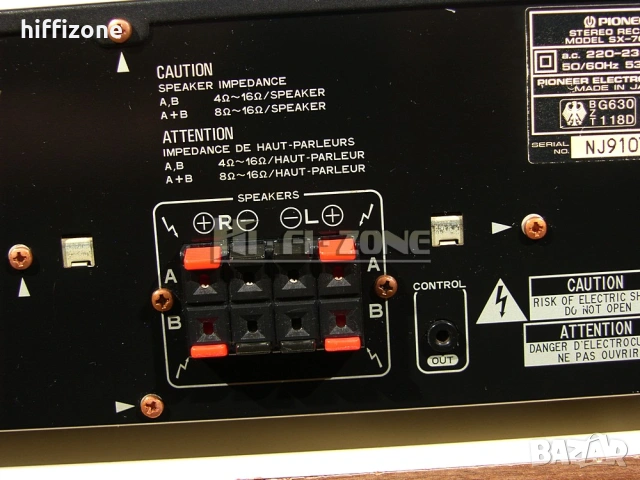 Ресивър   Pioneer sx-702rds , снимка 8 - Ресийвъри, усилватели, смесителни пултове - 54040918
