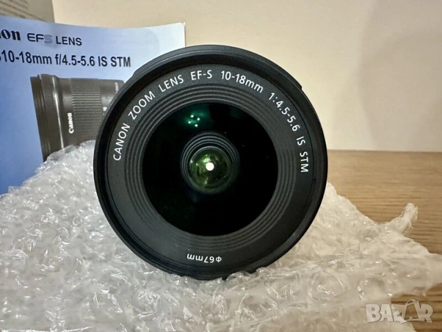 Обектив Canon Ef-s 10-18 mm f/4,5-5,6 IS STM