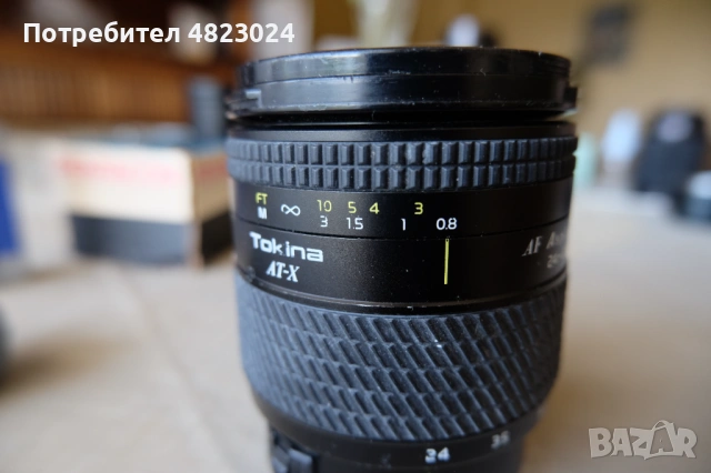 Tokina A-TX AF Aspherical 28-200mm F3.5-5.6 Zoom Lens. Canon EF Mount, снимка 2 - Обективи и филтри - 54504146