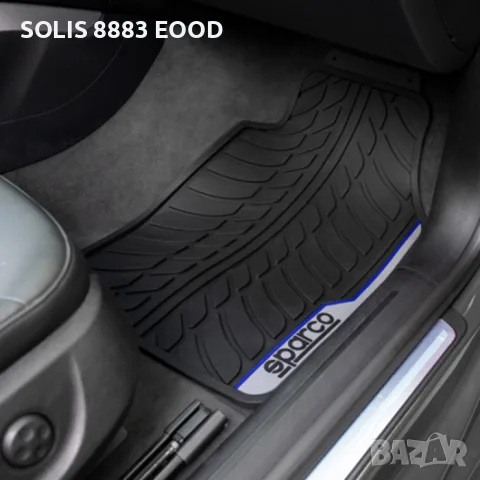 Стелки гума Sparco SPF507BL 4БР/К-Т Черно/Синьо, снимка 3 - Аксесоари и консумативи - 55674376