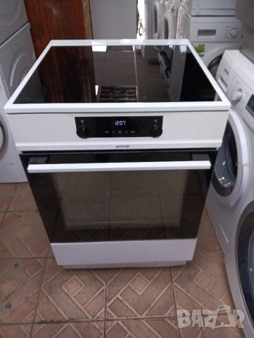 Свободно стояща печка с индукционни котлони Gorenje с 2 години Гаранция!