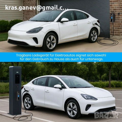 Преносимо зарядно за електромобил Type 2 3.68 kW – 5 м, снимка 6 - Аксесоари и консумативи - 55134185