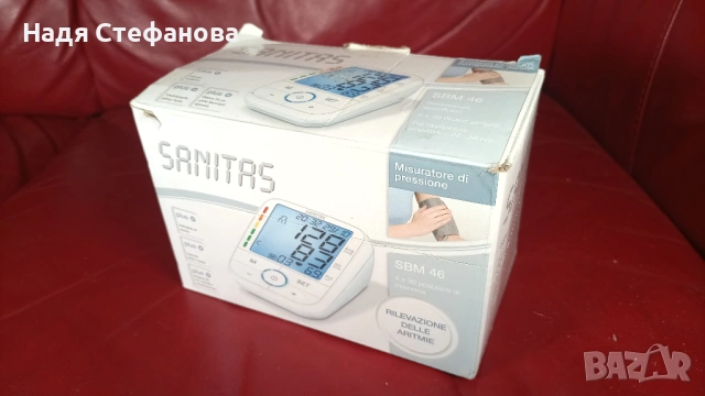 Апарат за кръвно налягане SANITAS SBM46 Тайван, снимка 5 - Други - 54602705