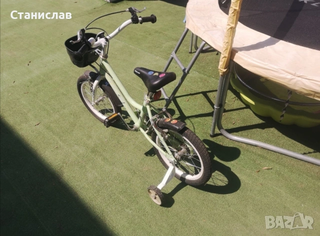 Детски велосипед Makani 16" кошничка и помощни колелета, снимка 2 - Детски велосипеди, триколки и коли - 54396232
