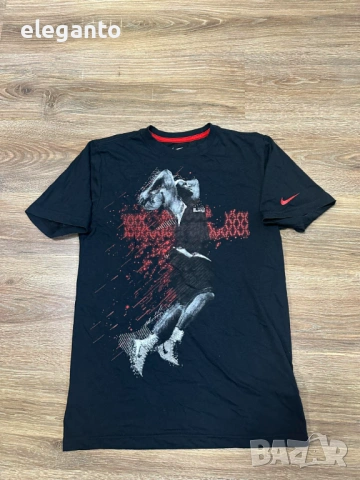 Оригинална мъжка тениска Nike  King LEBRON JAMES Shatter Glass Dunking Graphic , S размер