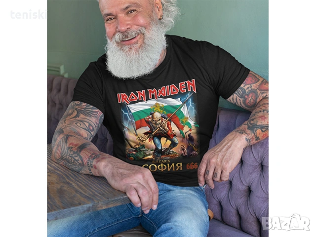 Рок тениска Iron Maiden - 11 модела Всички размери, снимка 1 - Тениски - 47118992