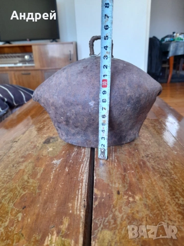 Стар звънец клопотар, снимка 6 - Други ценни предмети - 54369870