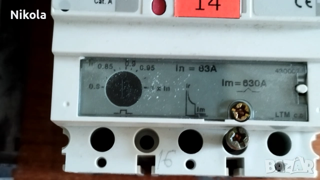 Автоматични Трифазни прекъсвачи GE Record Plus FD63 - 63A (General Electric), снимка 8 - Строителни материали - 55004985