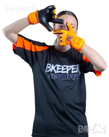 Вратарски ръкавици Bkeeper FLASH #26 Orange размер 4,5, снимка 4 - Футбол - 55306351
