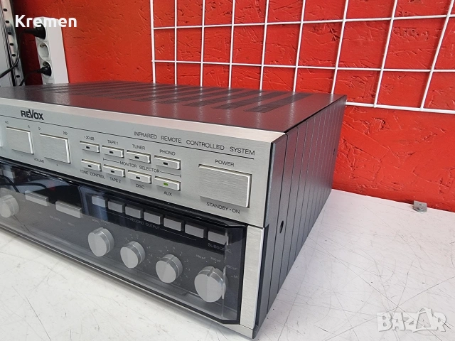 Усилвател REVOX B 251, снимка 5 - Ресийвъри, усилватели, смесителни пултове - 55133293