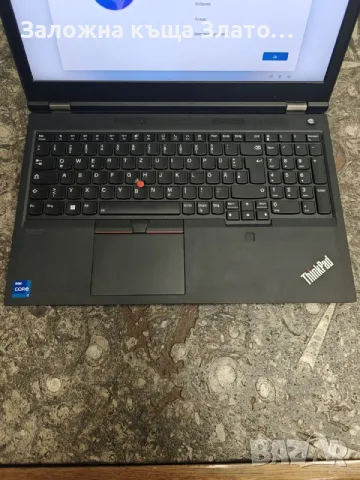Като нов Lenovo ThinkPad P-15 - gen. 2 - работна станция - с 2 зарядни, снимка 5 - Лаптопи за работа - 55451670