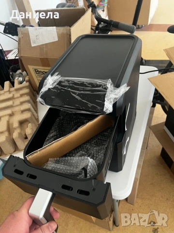 NexOne TwinFryer 11L – Двукамерен фритюрник с горещ въздух 2800W, две независими кошници, снимка 11 - Фритюрници - 55105774