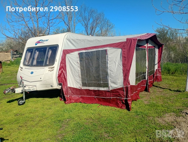 Каравана Bailey Pageant Bourdeaux 2007 френска спалня , снимка 2 - Каравани и кемпери - 54131853