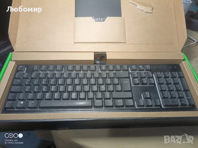 Razer Ornata V3 X - Нископрофилна геймърска клавиатура (безшумни мембранни , снимка 3 - Клавиатури и мишки - 55546329