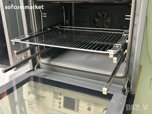 Фурна за вграждане с телескопи SIEMENS HB370560E с гаранция, снимка 6 - Печки, фурни - 55622684