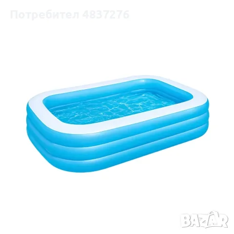 Надуваем градински басейн за деца и семейство, снимка 6 - Басейни и аксесоари - 55332175