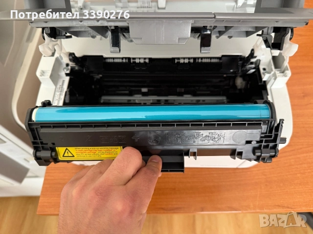 Принтер HP LaserJet MFP M140W, снимка 5 - Принтери, копири, скенери - 54549846