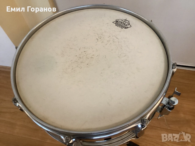 Ludwig 14”/5” хром в/у дърво USA 80год, снимка 5 - Ударни инструменти - 54087222