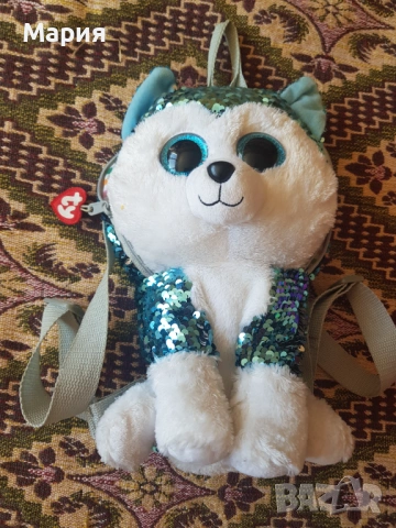 Две нови оригинални раници с животни На TY, снимка 4 - Раници - 54136130