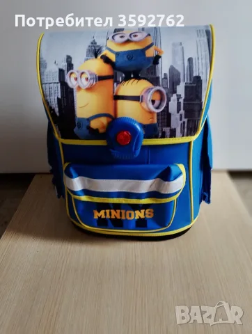 Ученическа раница Minions за момче, снимка 5 - Раници - 55689929