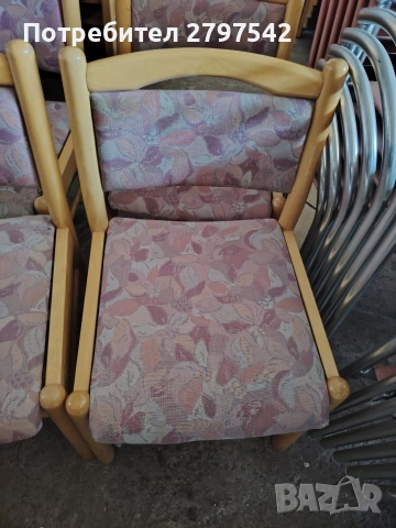 Дървени столове А05, снимка 2 - Столове - 54260828