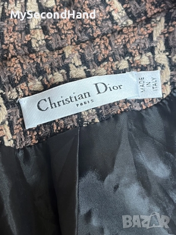 Christian Dior vintage сака L размер, снимка 3 - Сака - 55601608