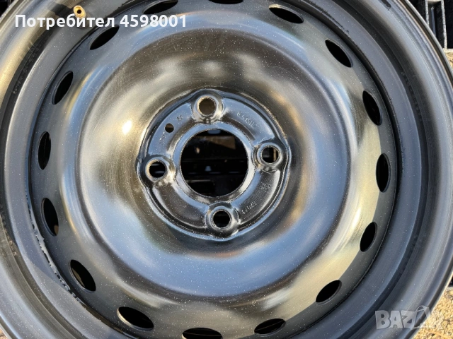4бр.Оригинални джанти 15цола 4x100 за Renault Modus,Nissan Micra,Dacia, снимка 8 - Гуми и джанти - 54010913