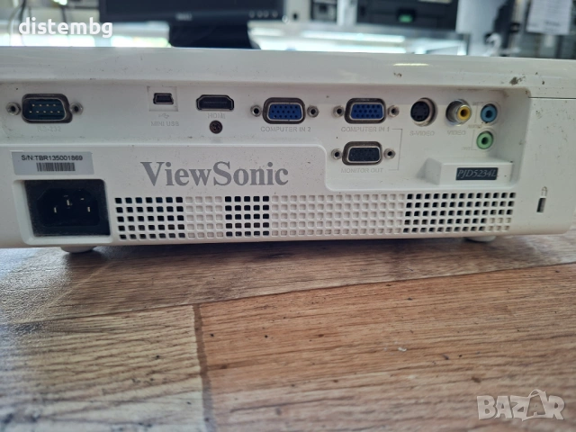 Проектор Viewsonic PJD5234L HDMI  3500h, снимка 3 - Плейъри, домашно кино, прожектори - 54560875