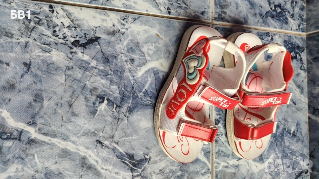 Детски летни сандали за МОМИЧЕ , снимка 2 - Детски сандали и чехли - 54254939