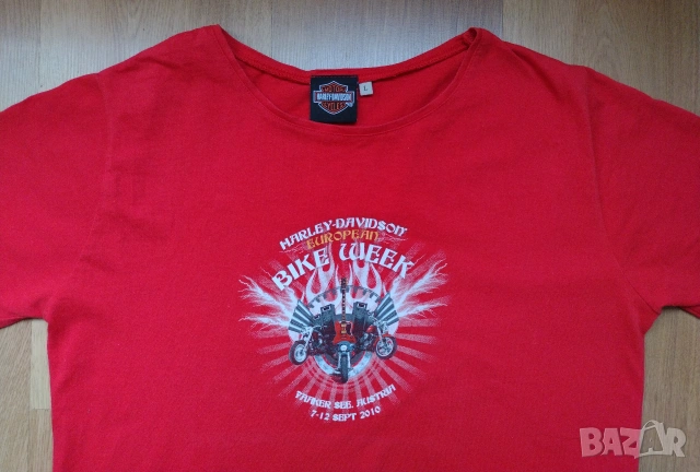 Harley Davidson - дамска тениска, снимка 5 - Тениски - 54961838