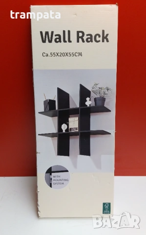НАЙ ДОБРАТА ОФЕРТА НОВА етажерка за стена Wall Rack 