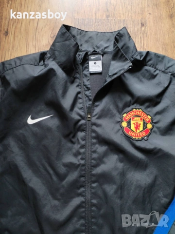 Nike Manchester United 2010-11 - страхотно мъжко горнище L 100% оригинал 