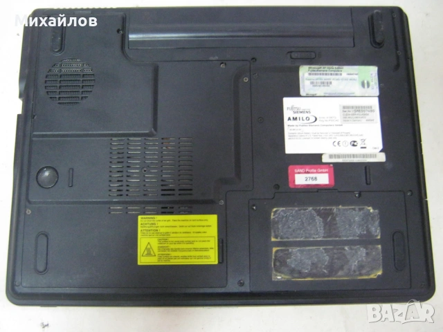Лаптоп Fujitsu Siemens Amilo A1667G, снимка 3 - Лаптопи за дома - 54764421