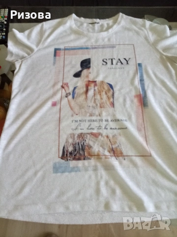 Подарявам дамски блузки, голям р/р, снимка 2 - Тениски - 54137969