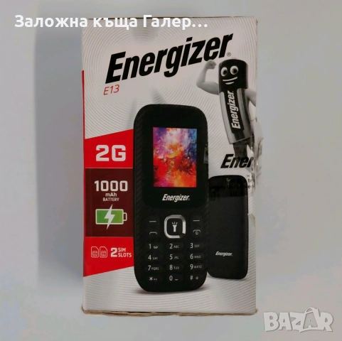 Мобилен телефон Energizer E13 – нов, снимка 4 - Телефони с две сим карти - 55050528
