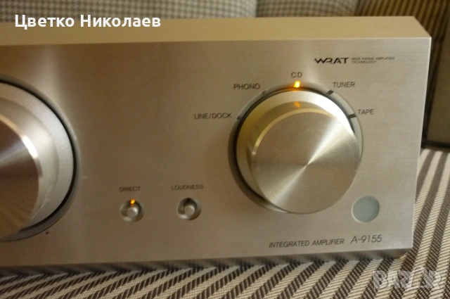  ONKYO A-9155 усилвател, снимка 4 - Ресийвъри, усилватели, смесителни пултове - 55243681