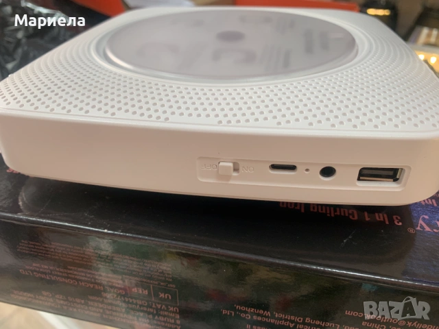 Преносим CD плейър с Bluetooth , USB , SD и Радио, снимка 2 - Друга електроника - 54924645
