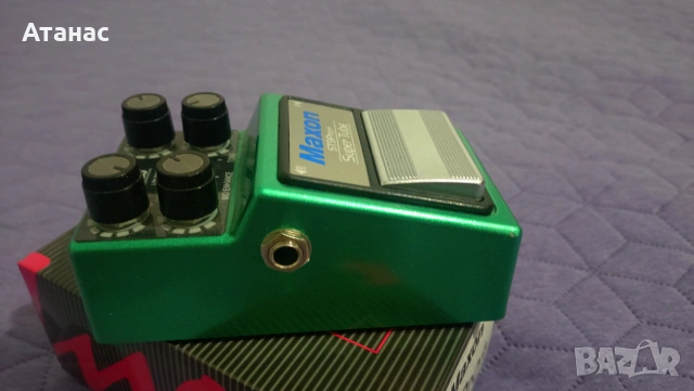Ефект за китара - Maxon ST-9 Pro+ Super Tube, снимка 4 - Китари - 55153260