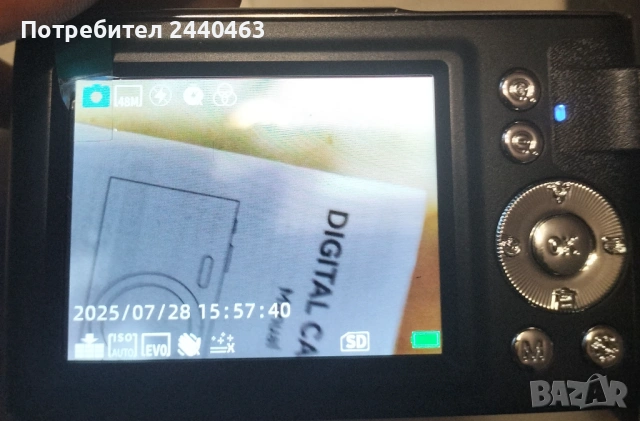 Digital Camera 4K / Compact / 32GB SD Card / 16x zoom / 48 mp / фотоапарат - ново, снимка 5 - Фотоапарати - 54202714